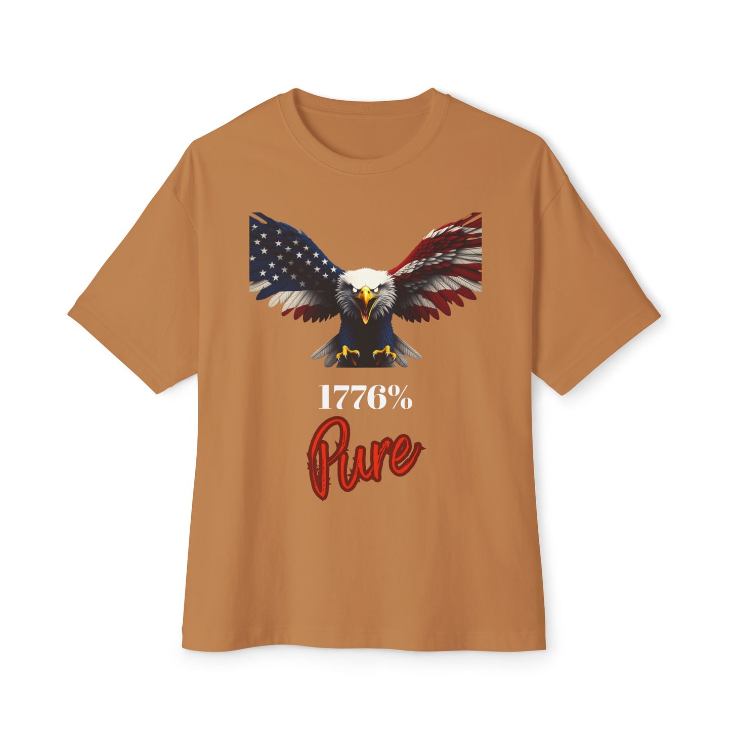 1776% Pure Patriotic Eagle – Premium Tee