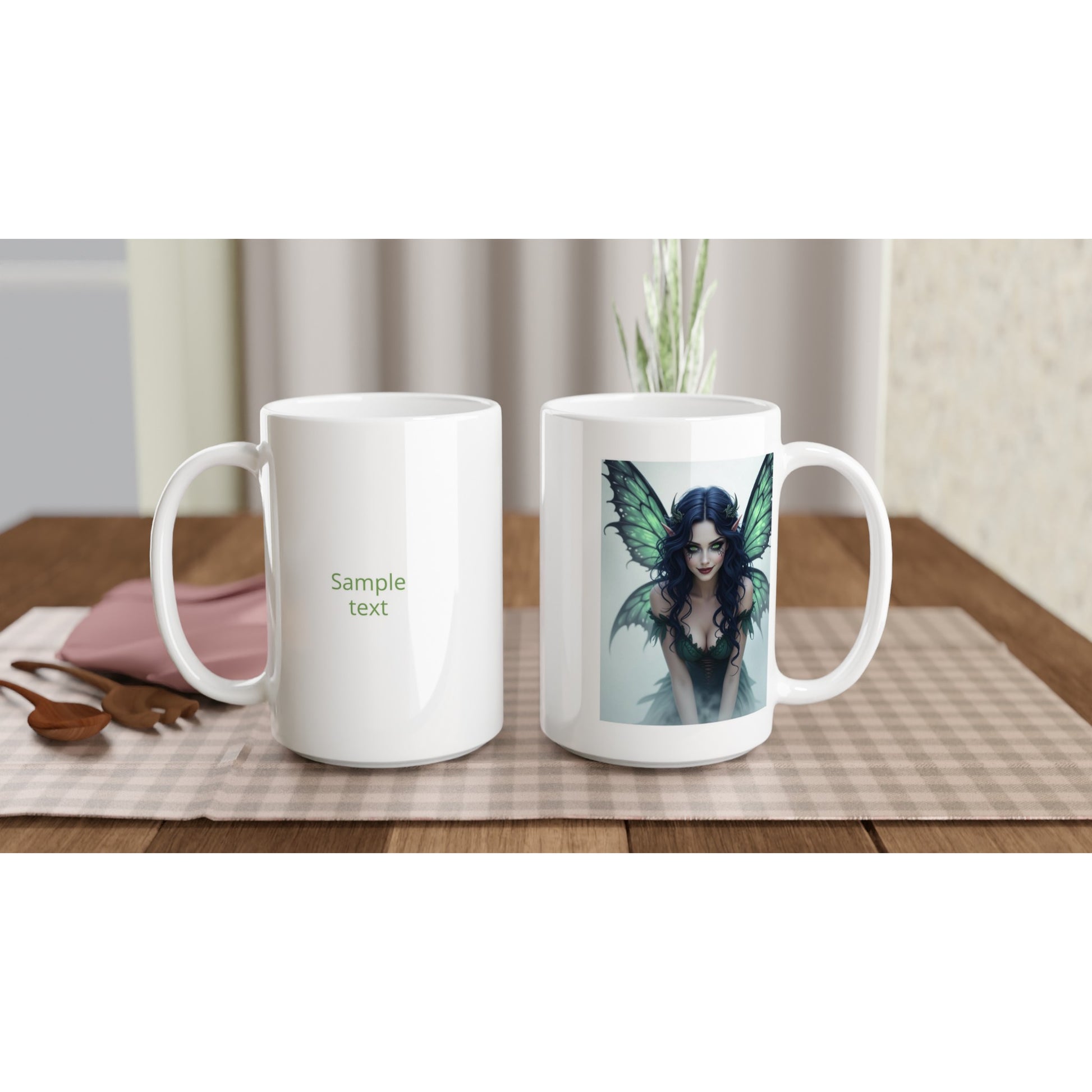 15oz ceramic mug ethereal fairy personalized
