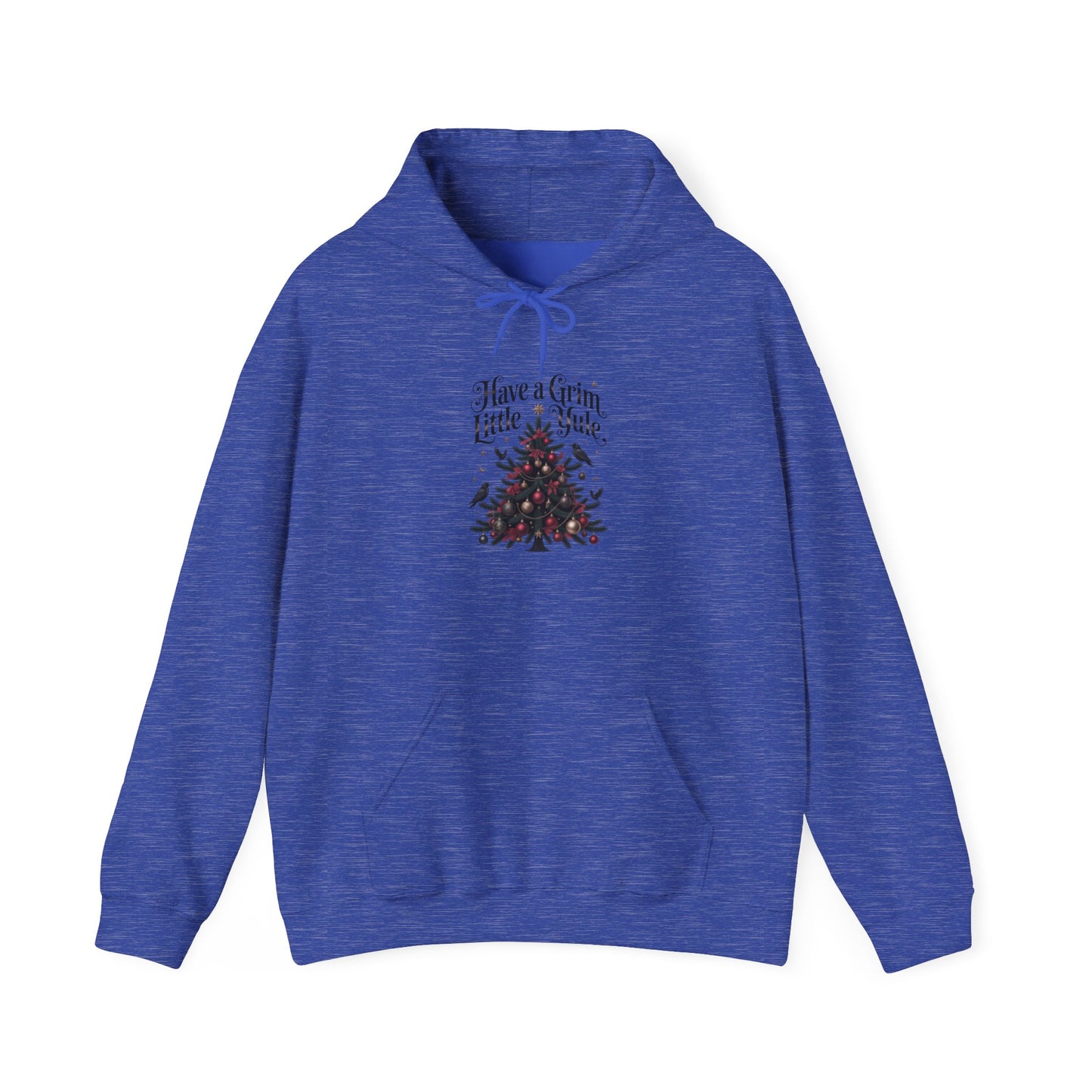 Have a Grim Little Yule on a Pullover Hoodie