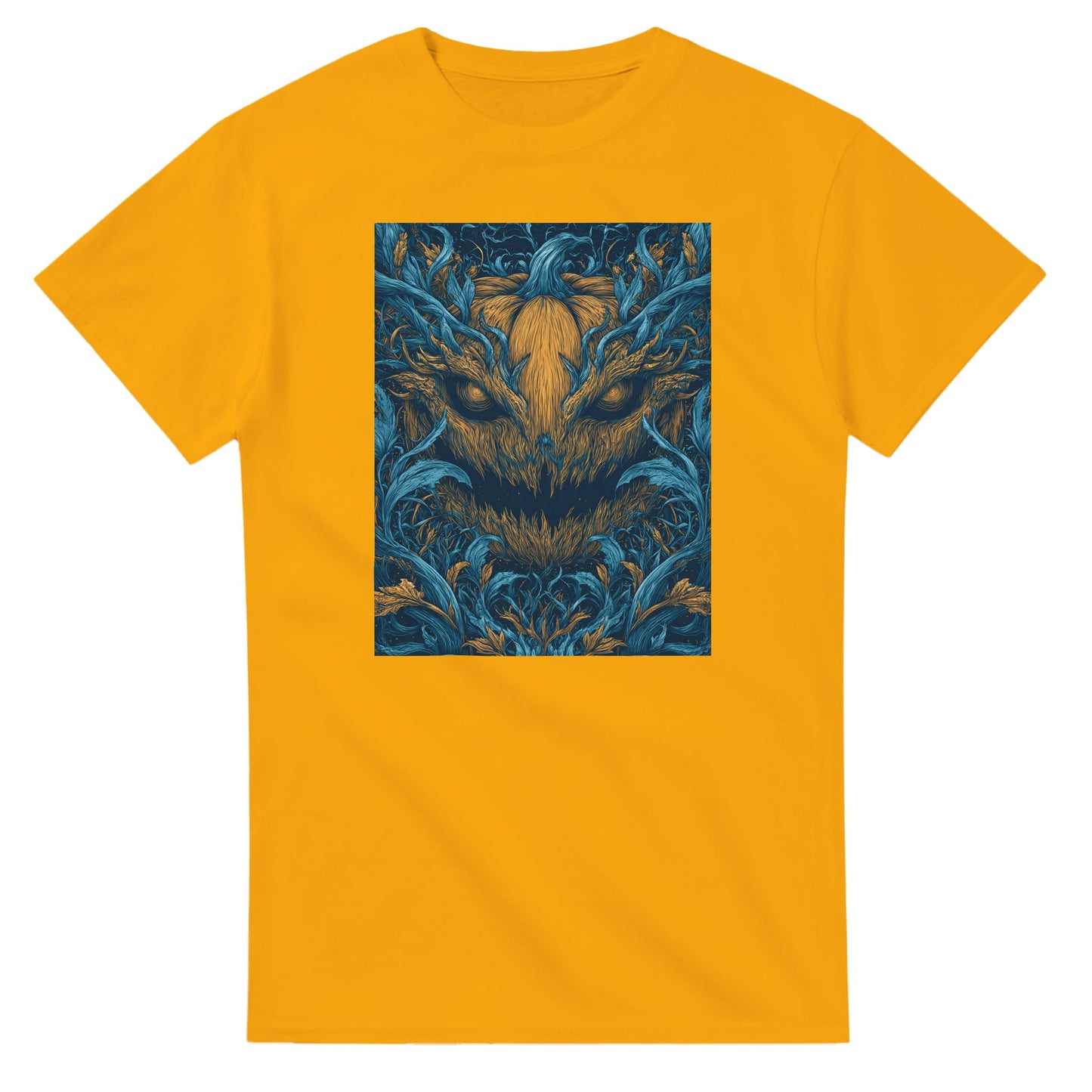 Mystic Harvest Guardian on a Heavyweight T-shirt
