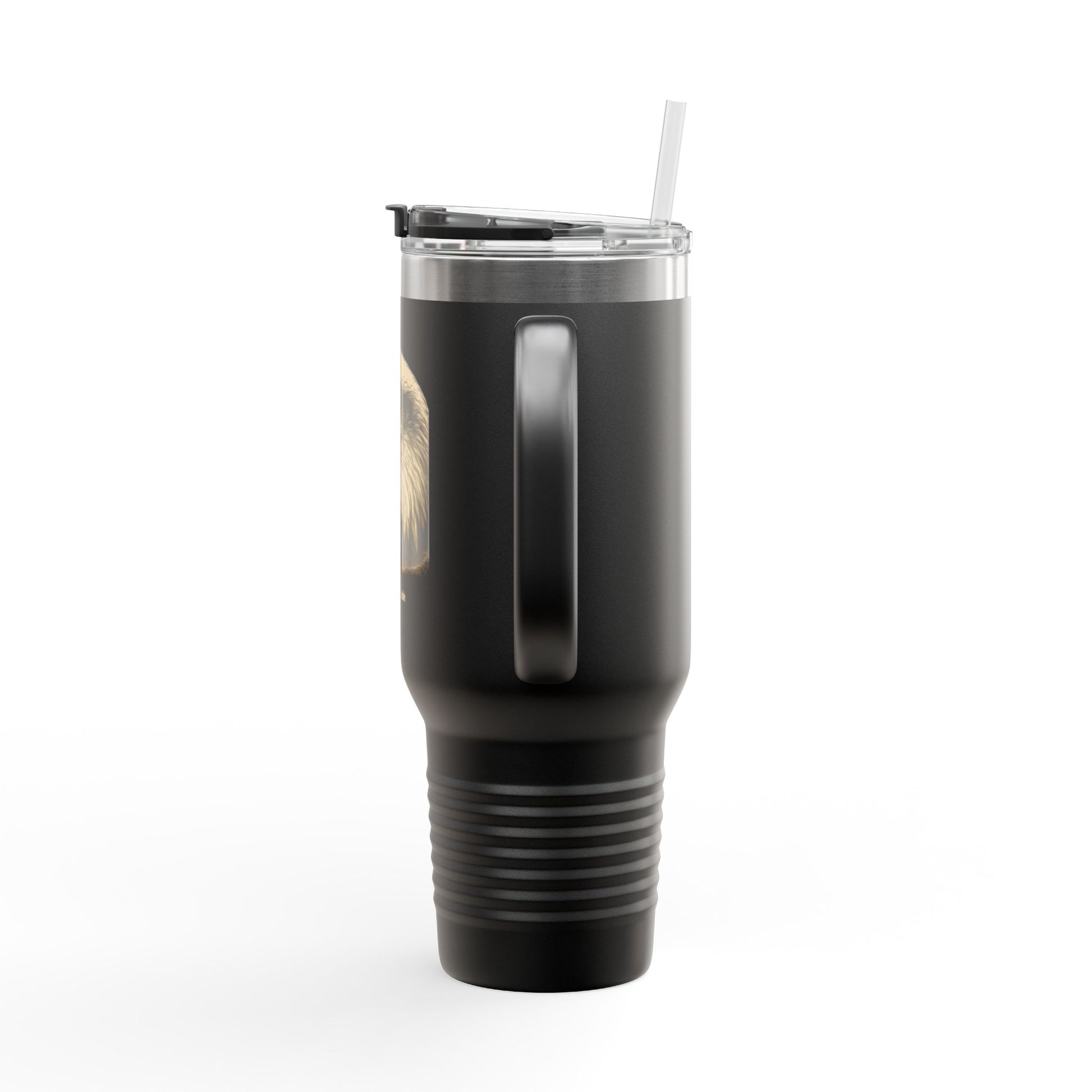 American Made text on the muted of a  40oz Insulated Travel Mug