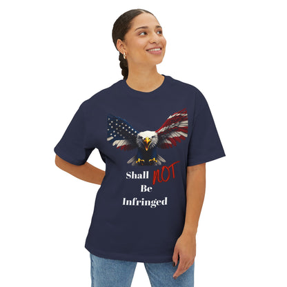 Shall Not Be Infringed Patriotic Eagle on a Premium Tee
