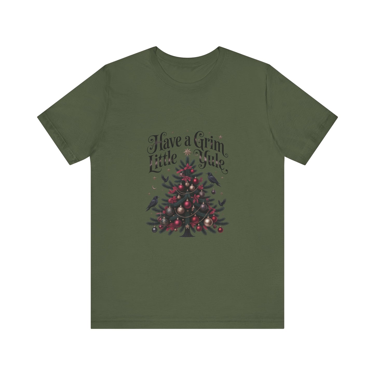 Have a Grim Little Yule on a Jersey T-Shirt