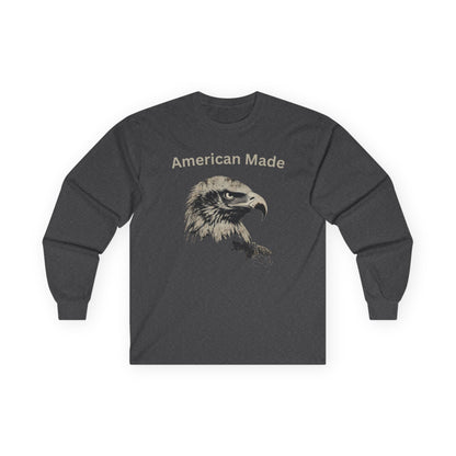 Heritage Eagle - Fabricado en Estados Unidos - Camiseta de manga larga