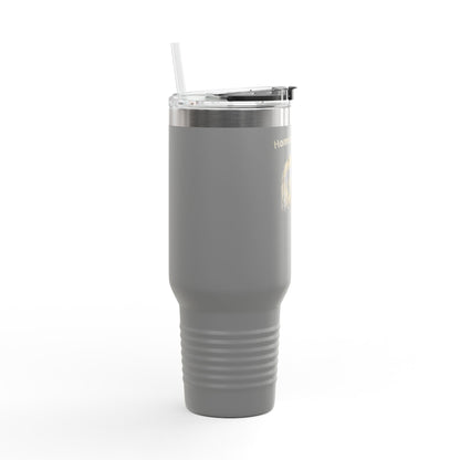 Heritage Eagle - Hogar de los Valientes - Taza de Viaje Aislada de 40 oz