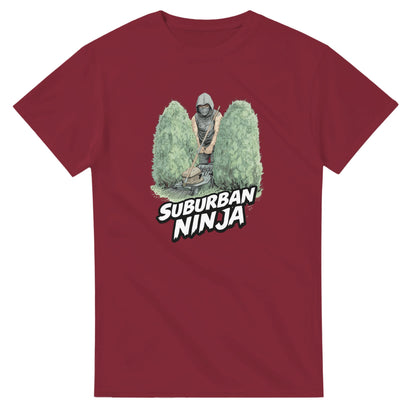 Suburban Ninja graphic design on a Heavyweight T-shirt