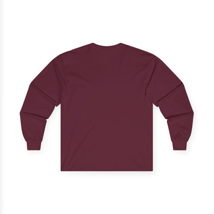 Land of the Free text on a Long-Sleeve Tee