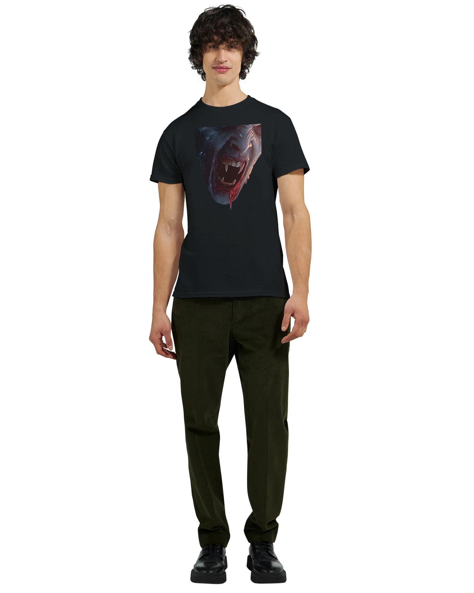 Cute Lil' Vampire on a Heavyweight T-shirt