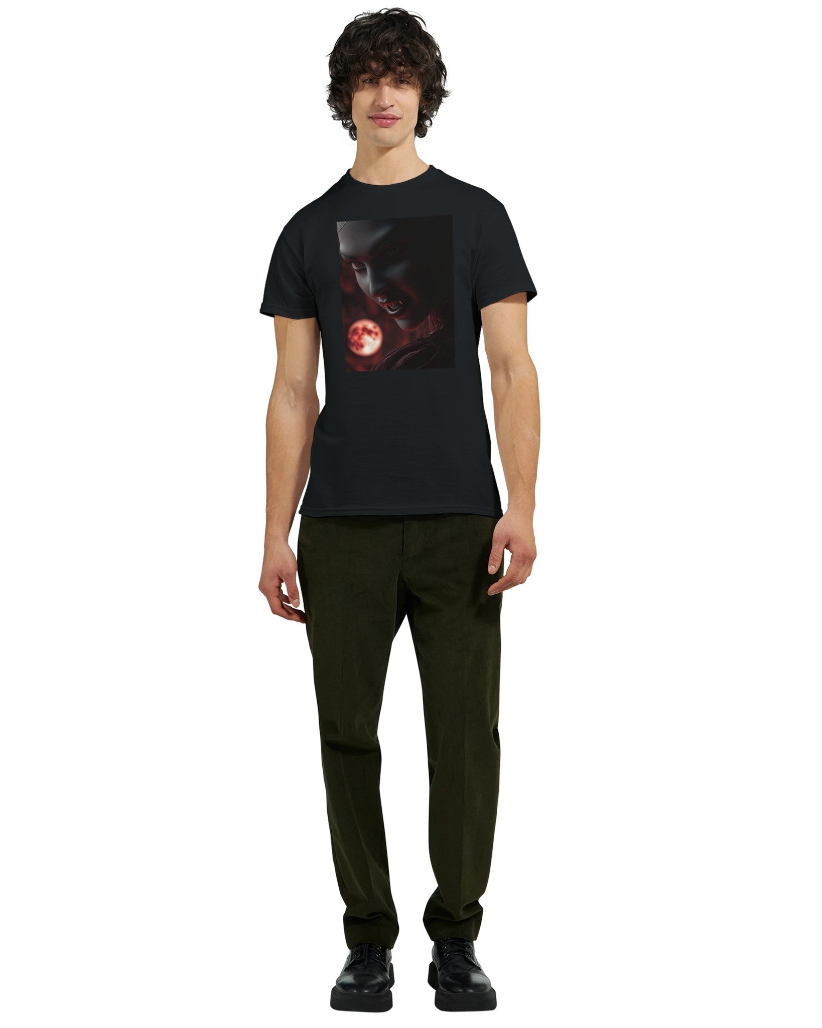 Cute Lil' Vampire on a Heavyweight T-shirt