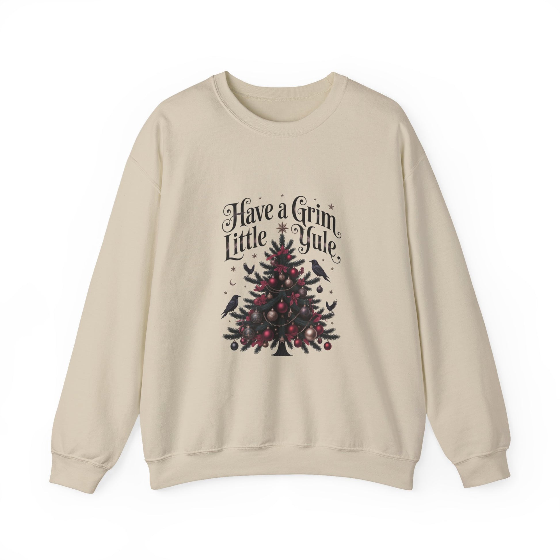 Have a Grim Little Yule on a Crewneck Sweatshirt