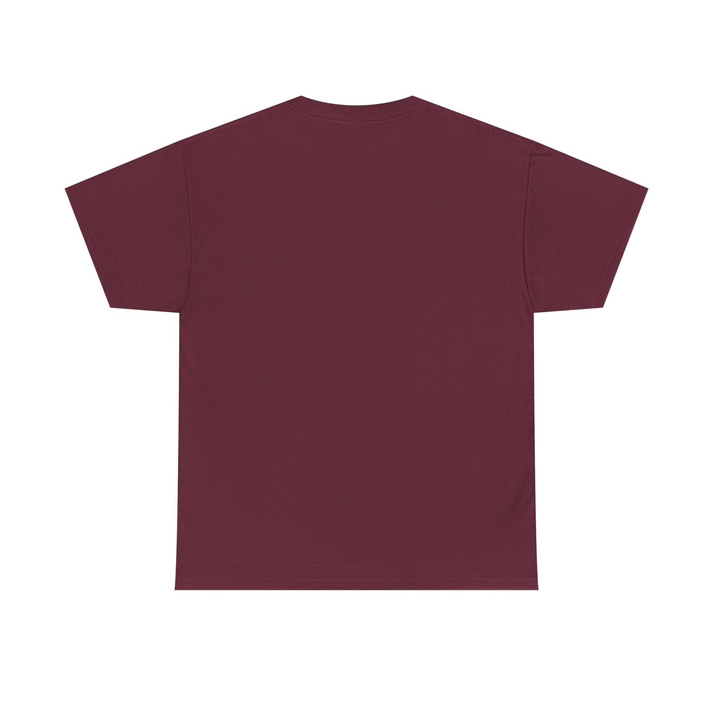 Engraved Eagle - Land of the Free - text on the top of a Heavyweight T-shirt