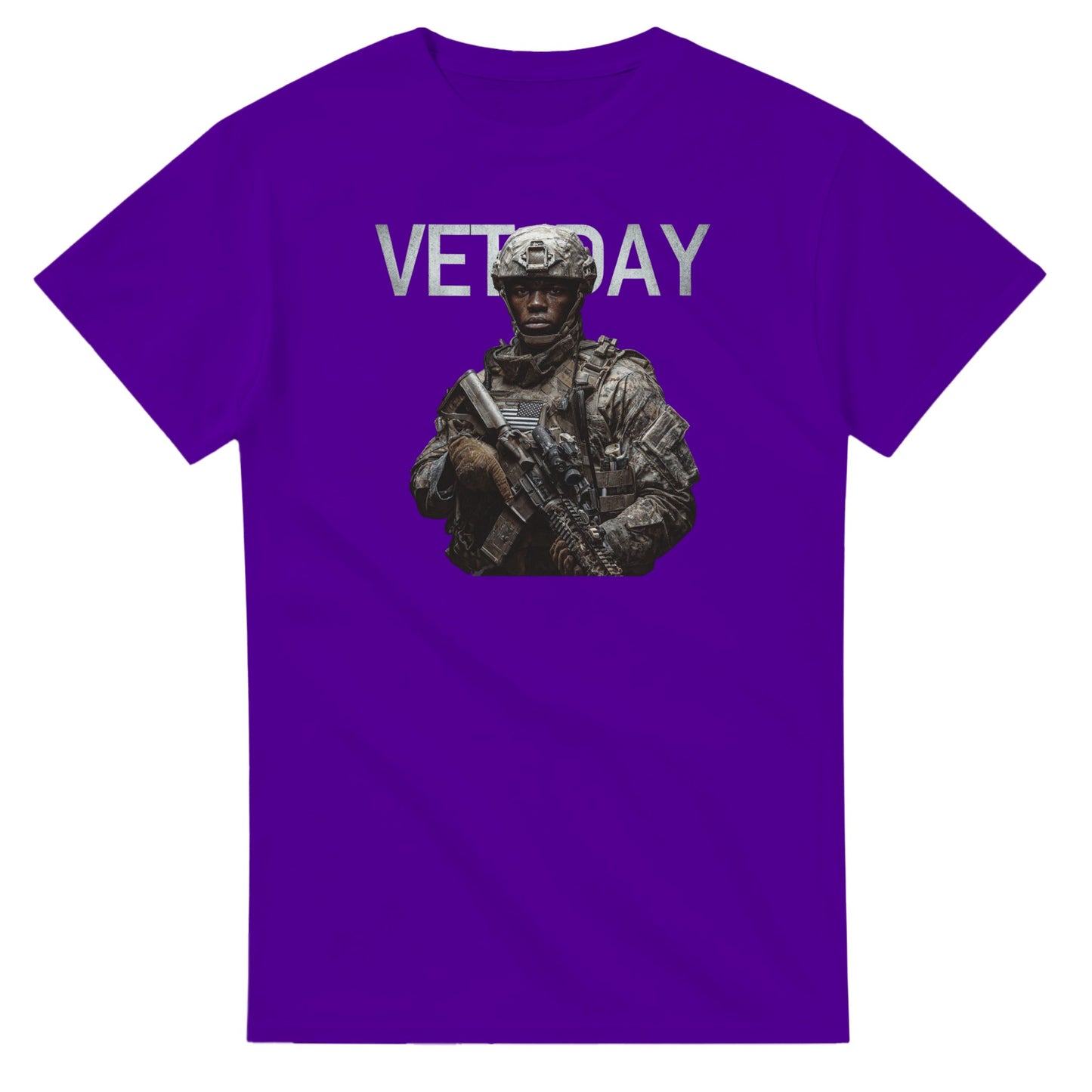 Veteran's Day on a heavyweight t-shirt