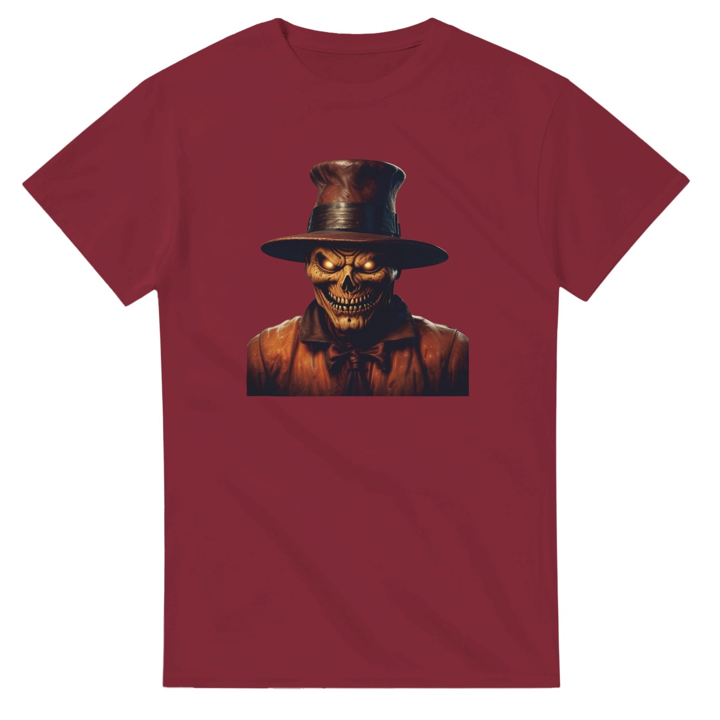 Ghoulish Grin on a Heavyweight T-shirt