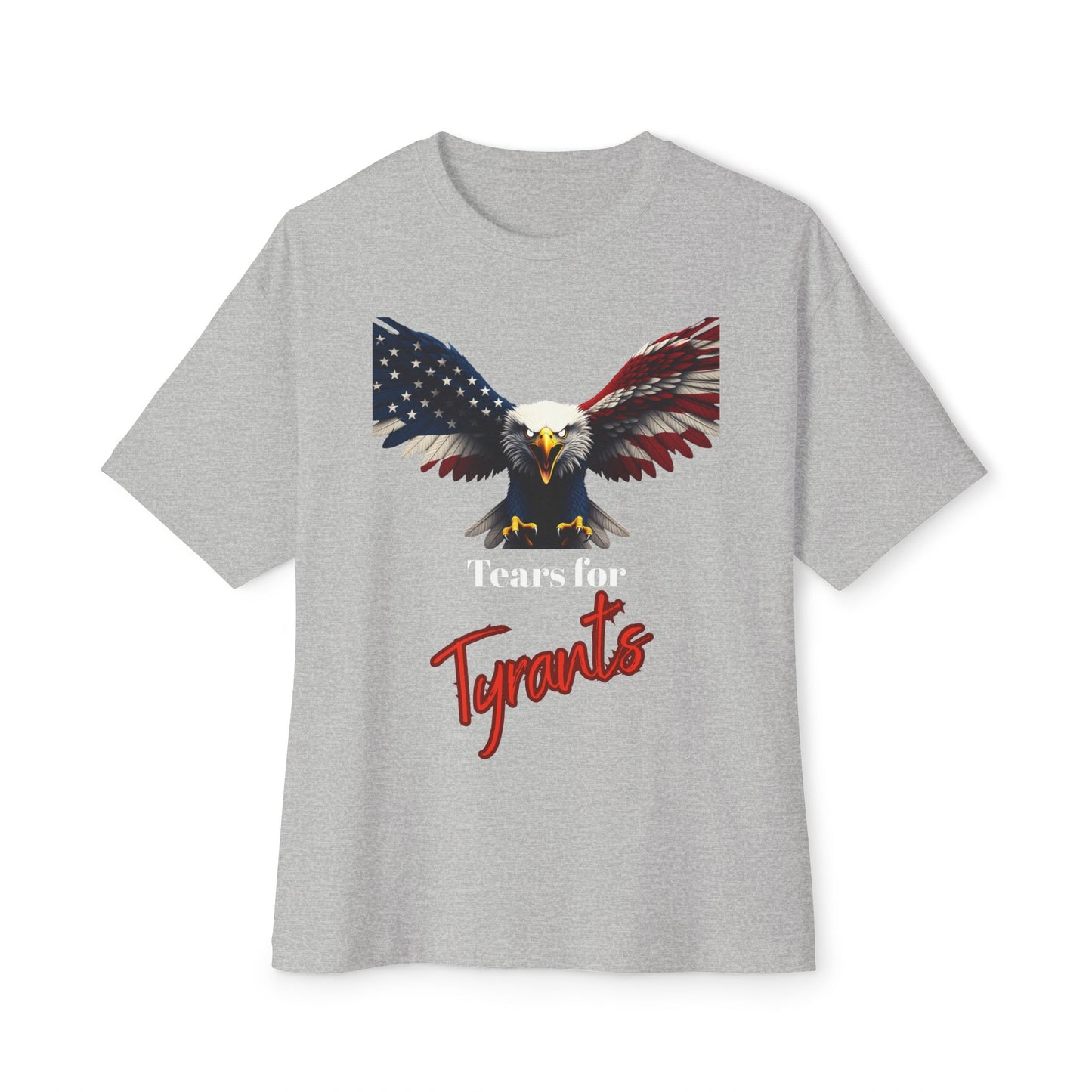 Tears For Tyrants Patriotic Eagle on a Premium Tee
