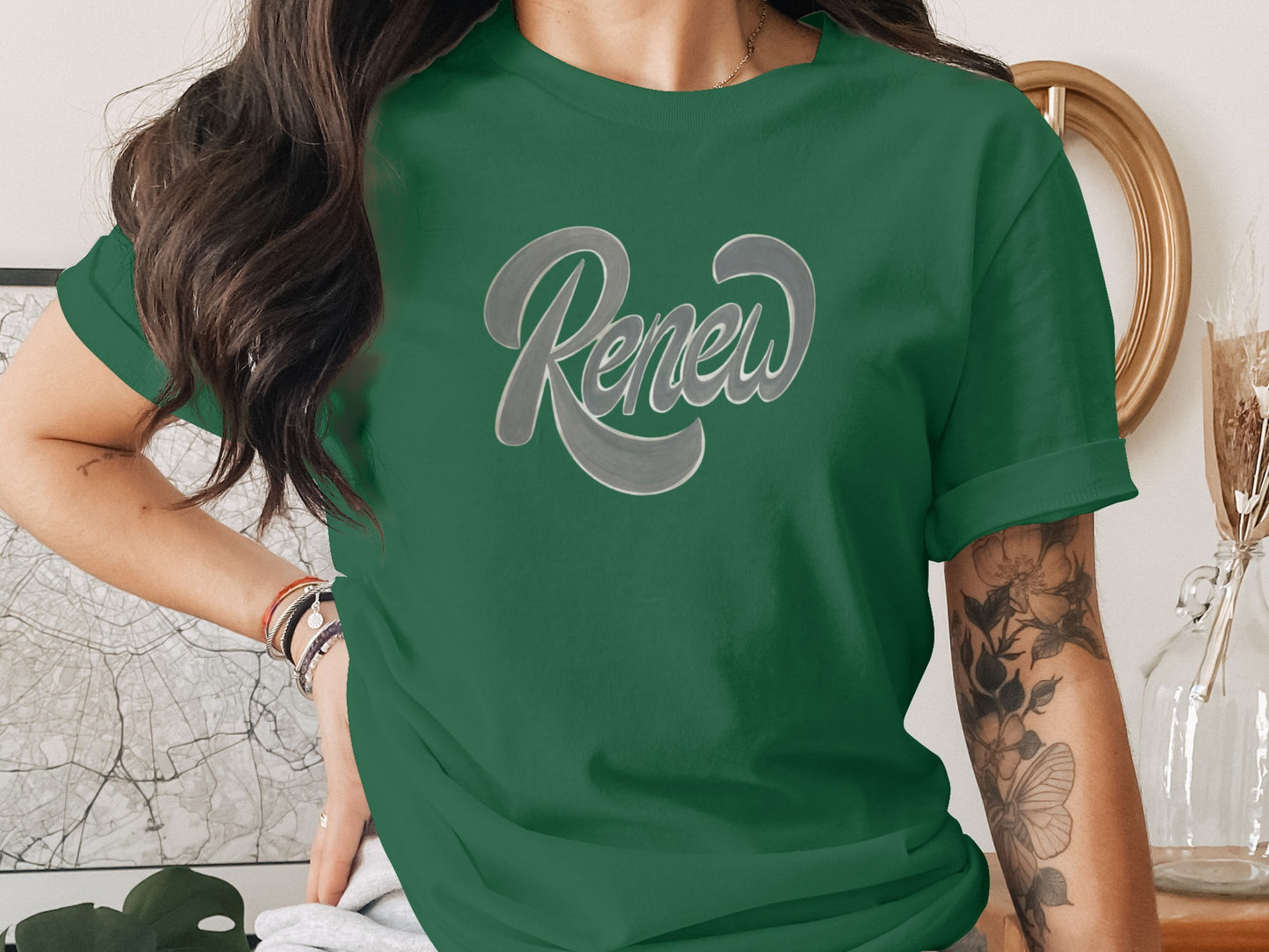 Renew Script Green Color Block Style product type
Renew Shirt
Green Tee
Script Graphic
Text Design
Fashion Top
Statement Wear
Modern Apparel
Casual Style
Everyday Look
Unique Gift
Short Sleeve
Crew Neck
Women's Fashion
Spring Outfit
Summer Clothing
Inspirational Text
Trendy Shirt
Graphic Clothing
Renew Word
Green Apparel