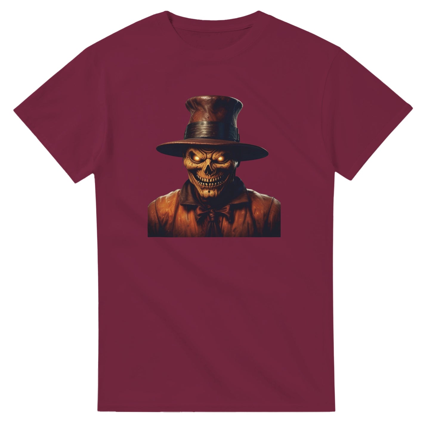 Ghoulish Grin on a Heavyweight T-shirt