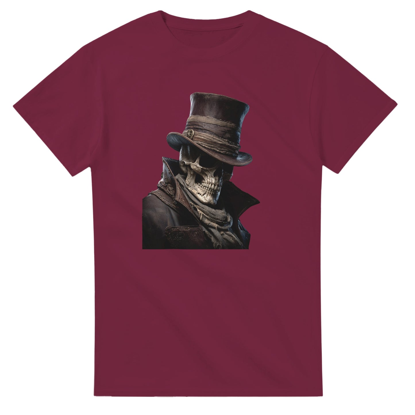 Steampunk Skull on a Heavyweight T-shirt