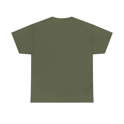 Engraved Eagle - Strength in Liberty - muted text on the bottom of a Heavyweight T-shirt