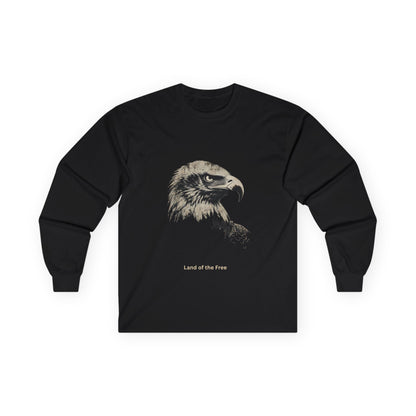 A Heritage Eagle image on a long sleeve t-shirt