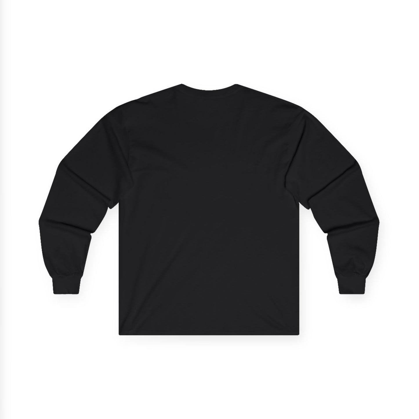 Built for Strength text on a Long-Sleeve Tee
