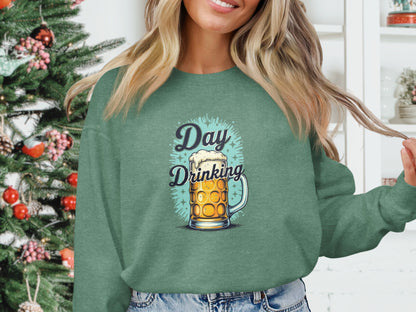 Day Drinking Beer Mug Green Festive Apparel product type
Day Drinking
Beer Mug
Green Sweatshirt
Festive Apparel
Holiday Clothing
Christmas Party
Funny Drink
Alcohol Graphic
Beverage Print
Pub Style
Cheers Design
Casual Wear
Unique Top
Gift Idea
Seasonal Attire
Social Drinker
Humorous Shirt
Pint Glass
Beer Lover
Celebration Gear