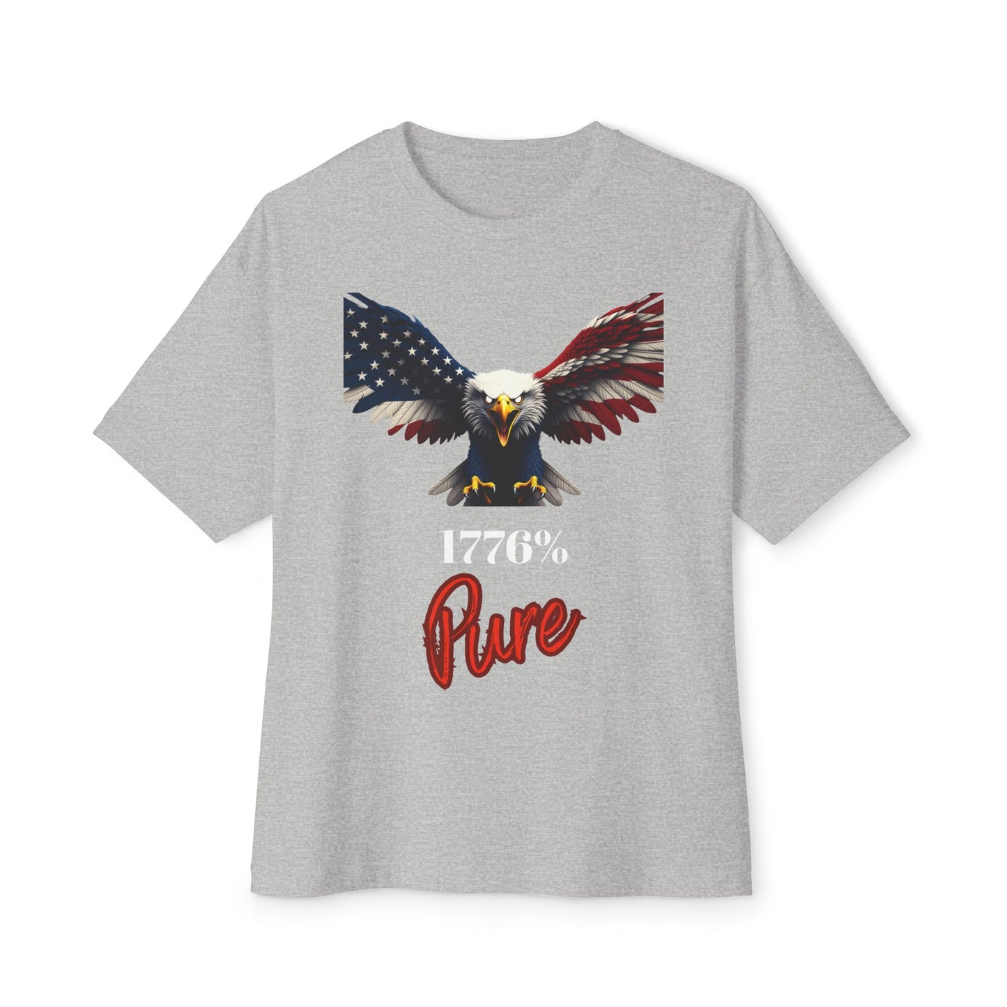 1776% Pure Patriotic Eagle – Premium Tee
