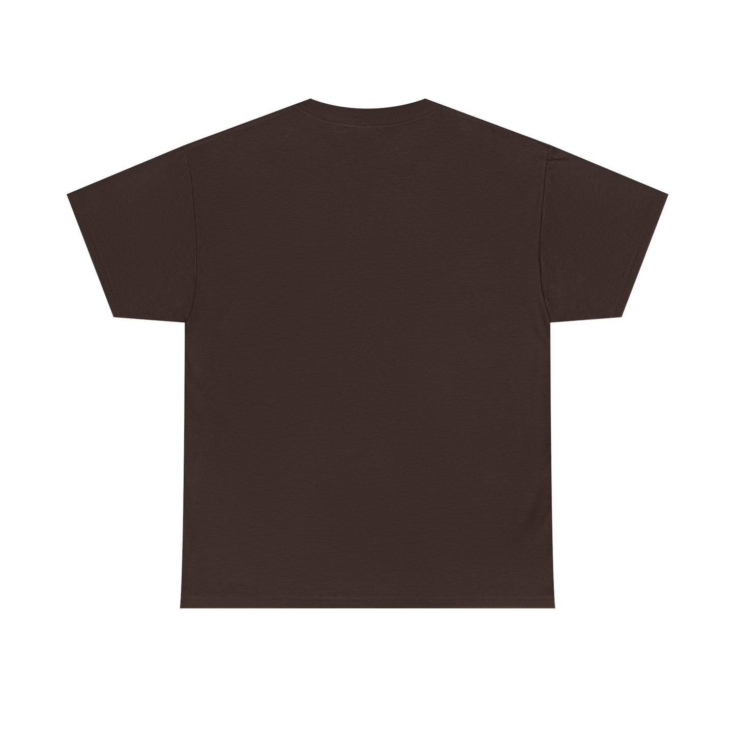 Engraved Eagle - Built for Strength - muted text on the bottom of a Heavyweight T-shirt
