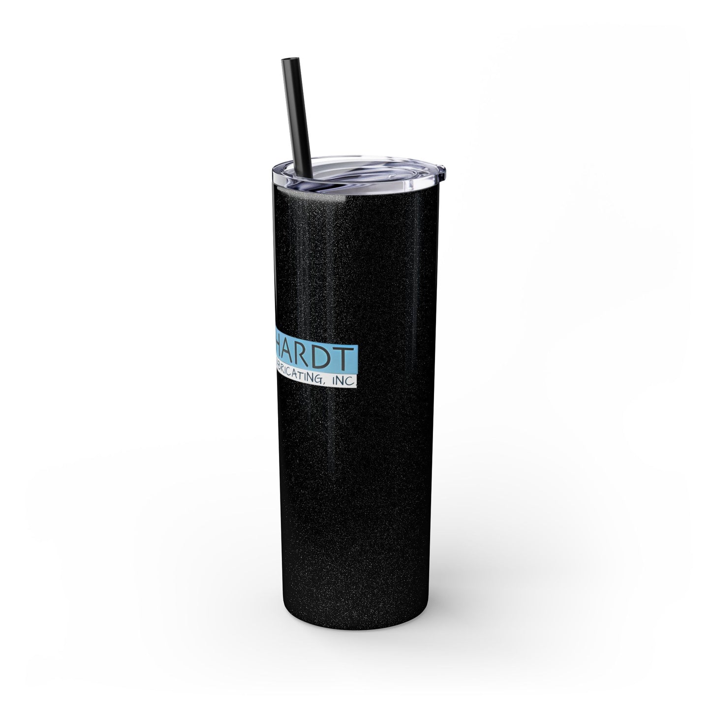 Burghardt Metal Fabricating, Inc., logo on a 20oz Skinny Tumbler