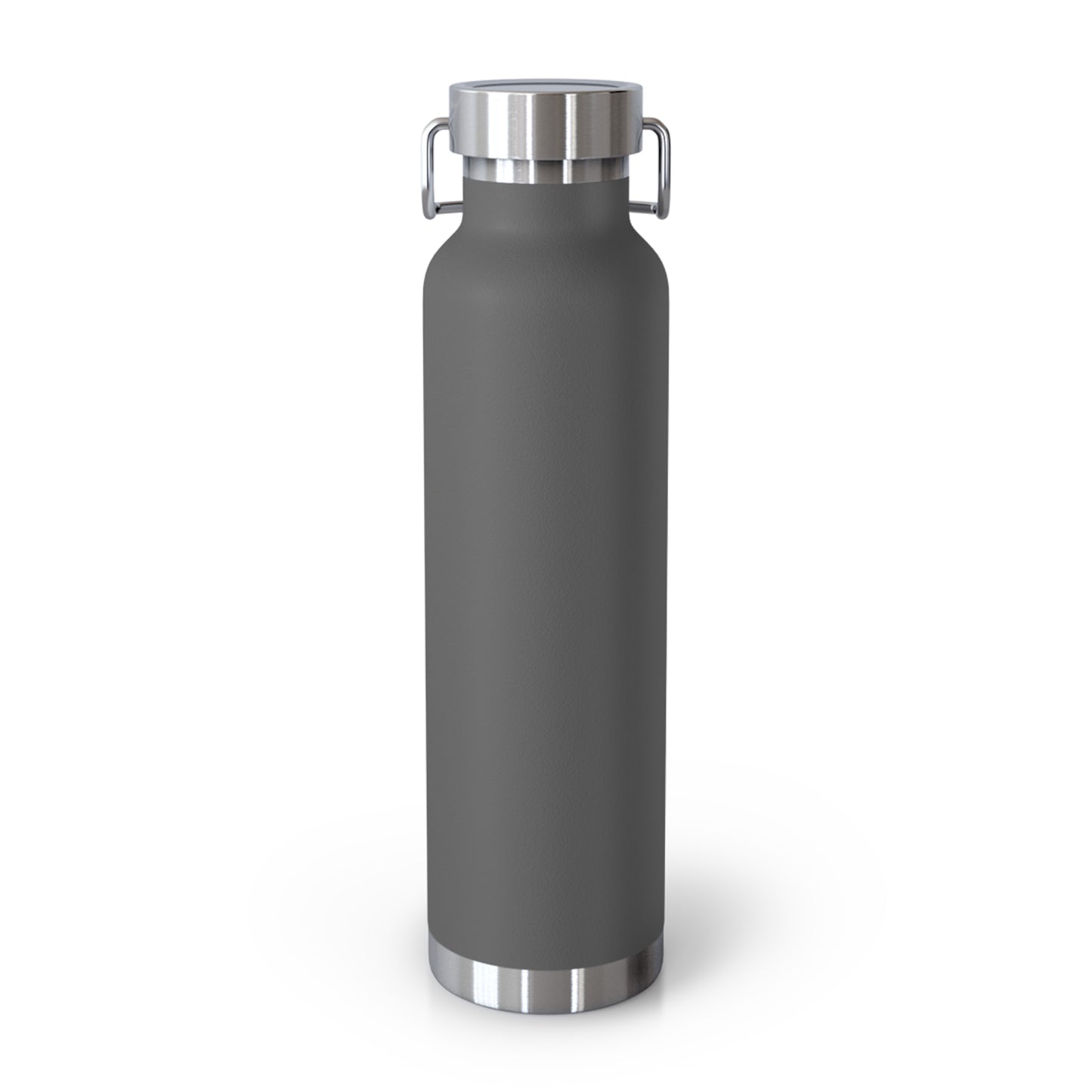 Burghardt Metal Fabricating, Inc., logo on a  22oz Copper Insulated Water Bottle