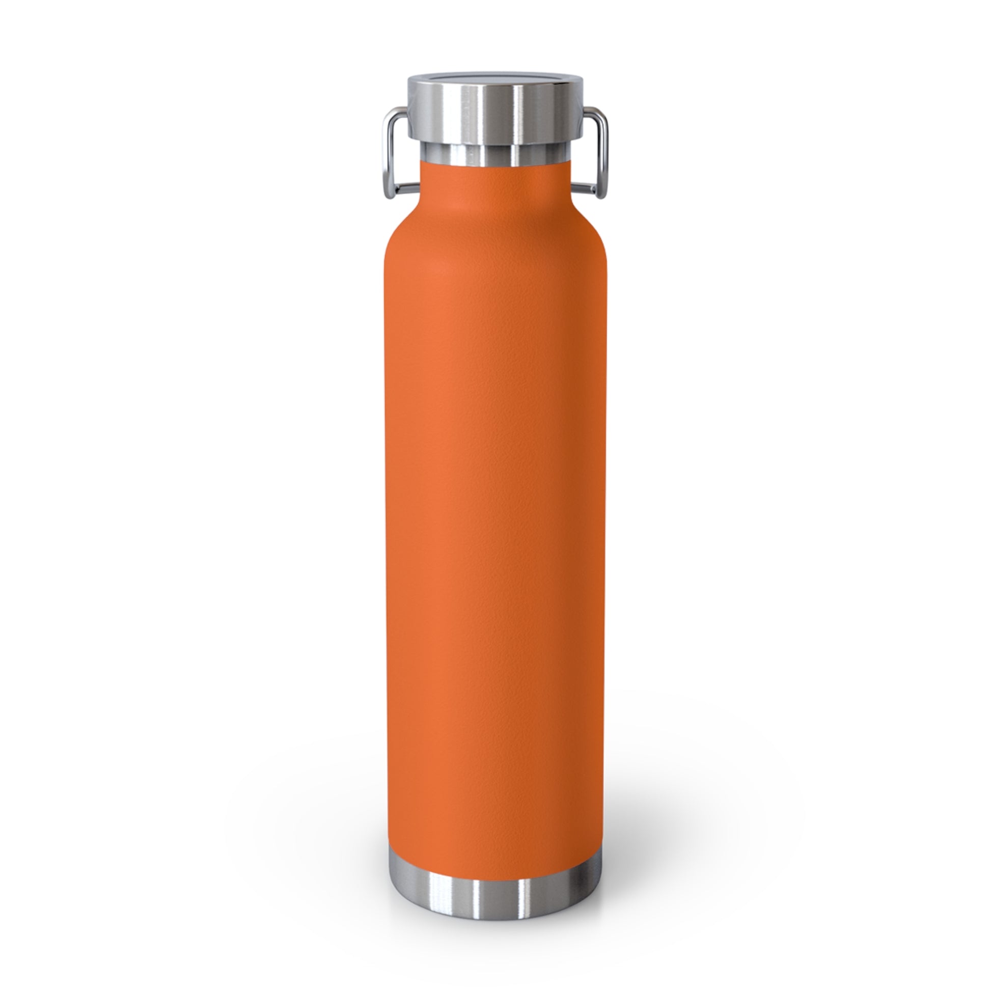 Burghardt Metal Fabricating, Inc., logo on a  22oz Copper Insulated Water Bottle