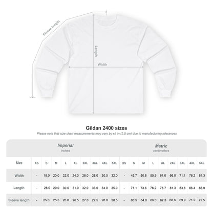 Home of the Brave text on a Long-Sleeve Tee
