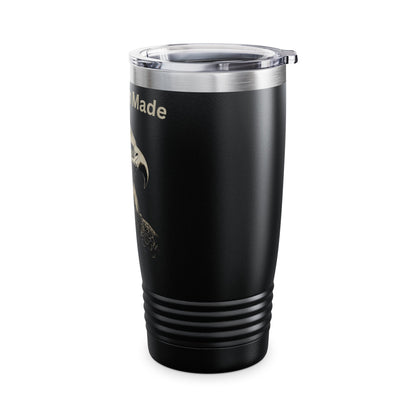 American Made text at the top of a 20oz Insulated Tumbler