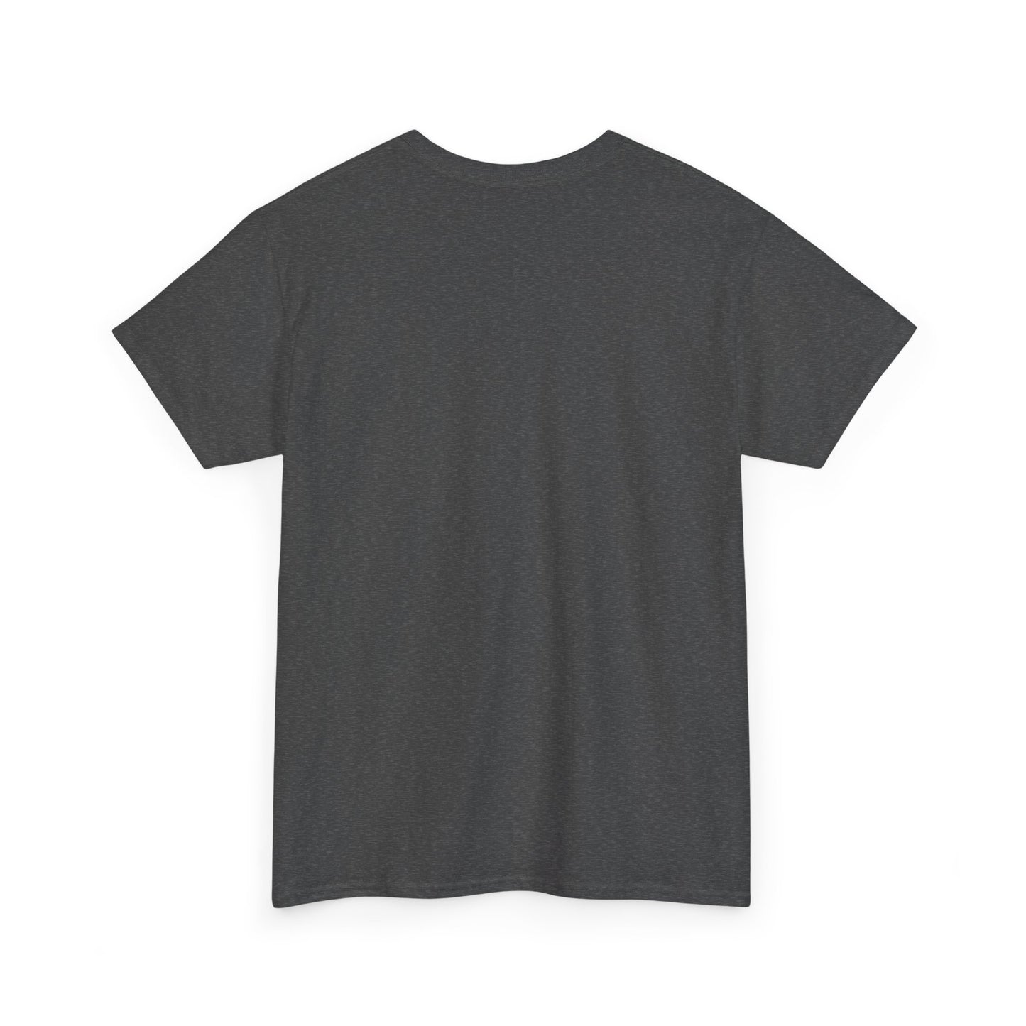 Engraved Eagle - Built of Freedom - text on the bottom of a Heavyweight T-shirt
