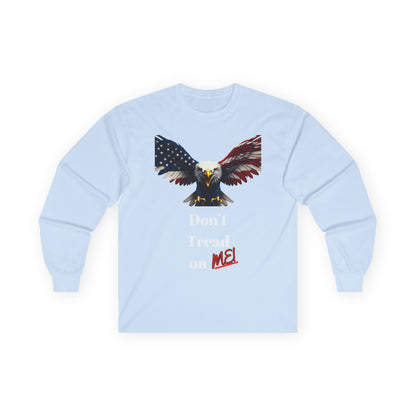Don't Tread On Me Patriotic Eagle on a long sleeve tee
