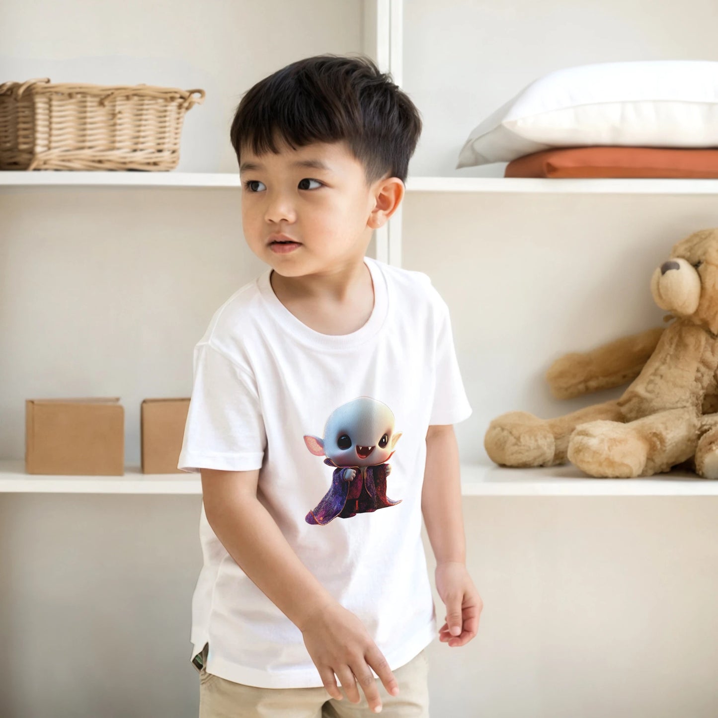 Cute Lil' Vampire on a Heavyweight T-shirt