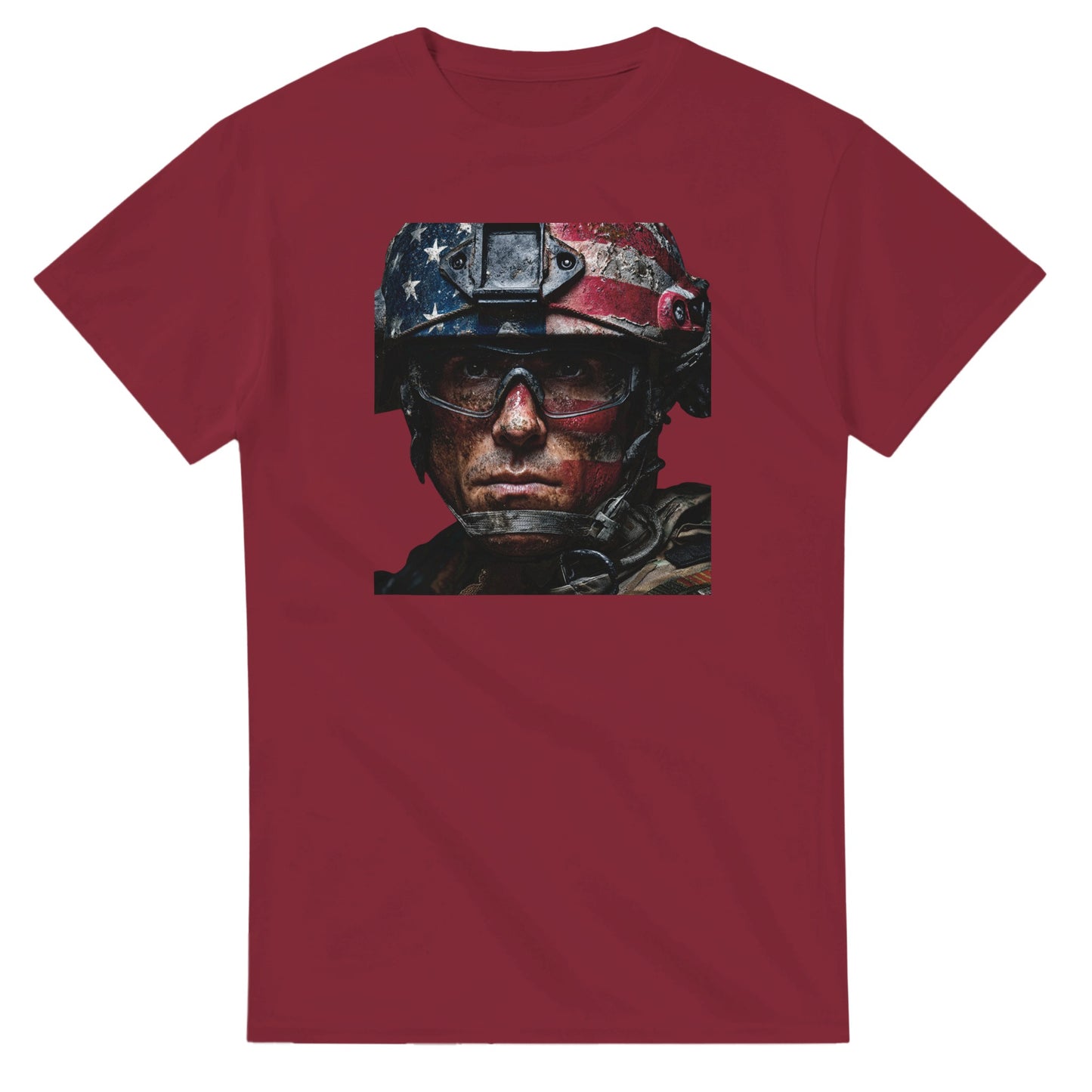 Patriotic Spirit Comfort on a heavyweight t-shirt