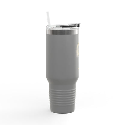 Heritage Eagle - Tierra de la Libertad - Silencioso - Taza de Viaje Aislada de 40 oz