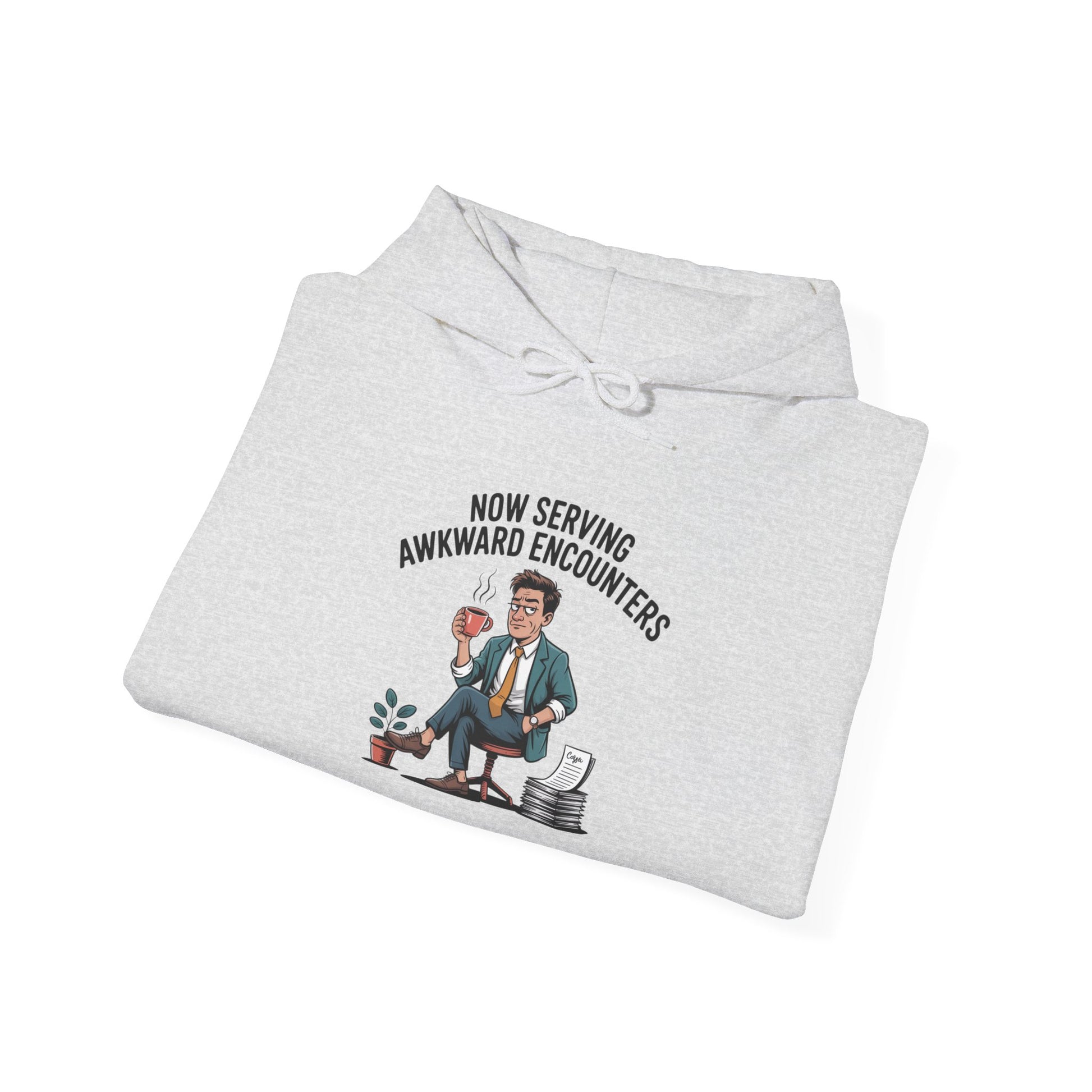 Now Serving Awkward Moments on a Pullover Hoodie