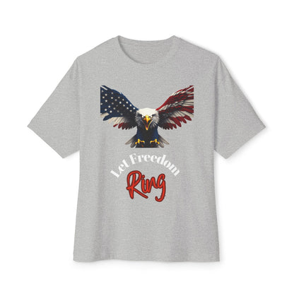 Let Freedom Ring Patriotic Eagle on a Premium Tee