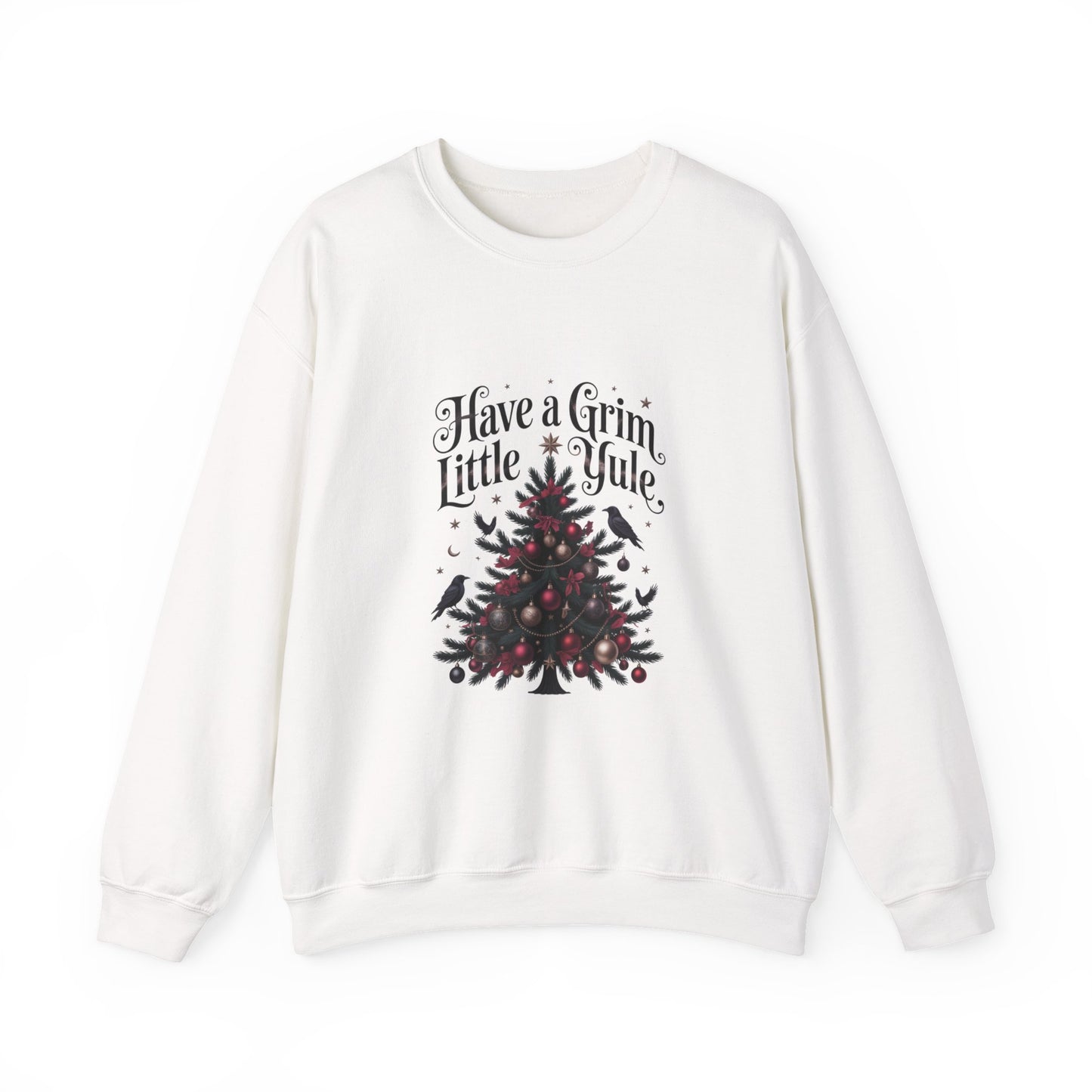 Have a Grim Little Yule on a Crewneck Sweatshirt