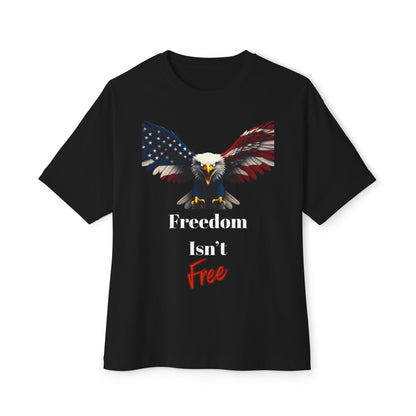 Freedom Isn't Free Patriotic Eagle on a Premium Tee