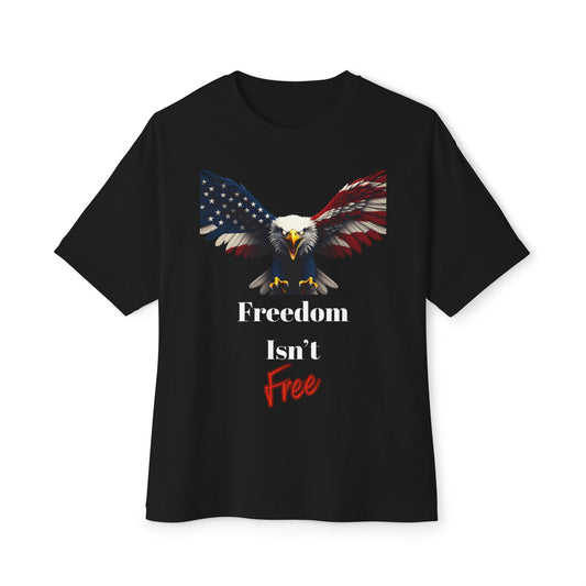 Freedom Isn't Free Patriotic Eagle on a Premium Tee