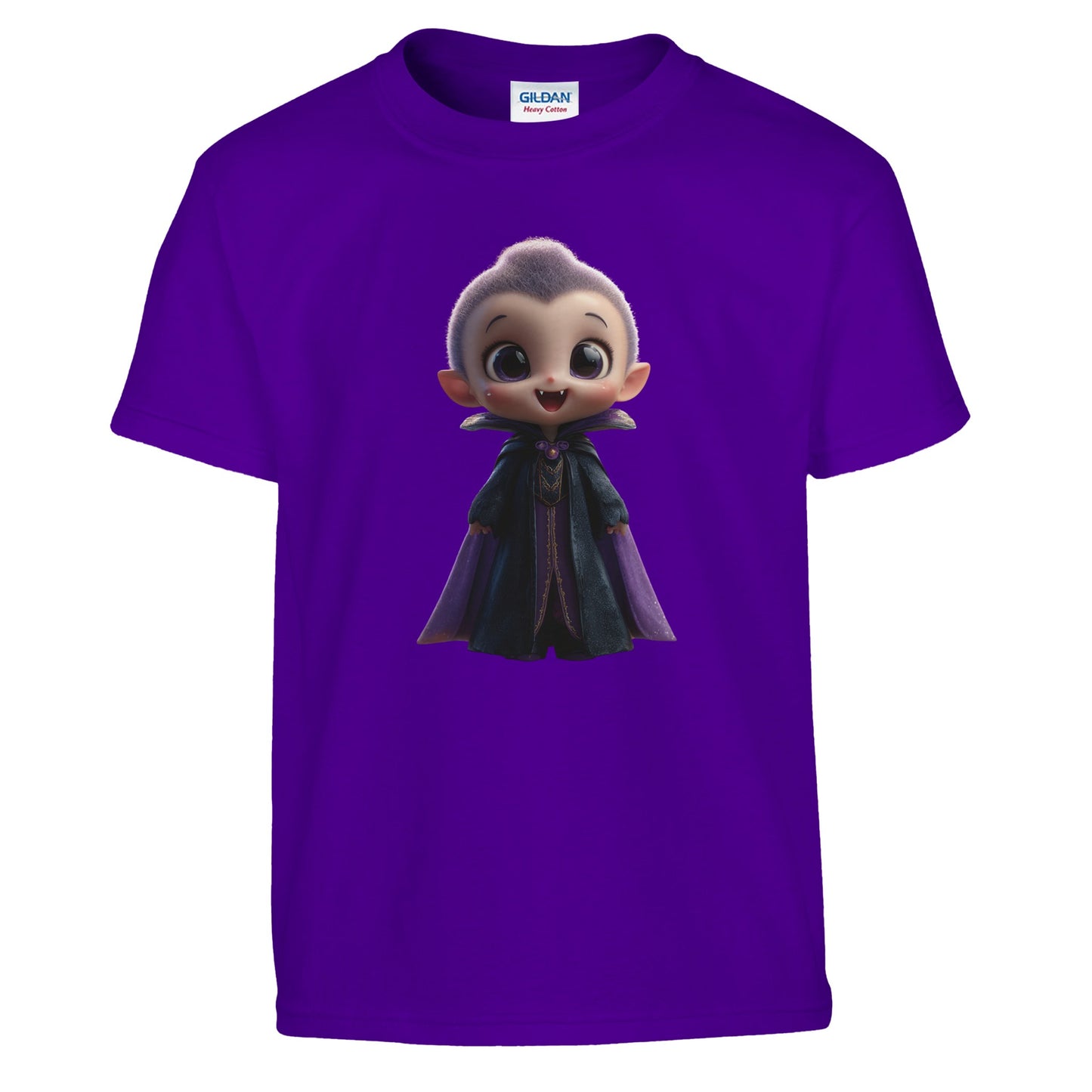 Cute Lil' Vampire on a Heavyweight T-shirt