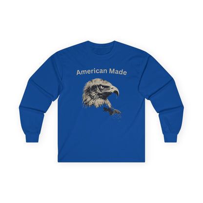 Heritage Eagle - Fabricado en Estados Unidos - Camiseta de manga larga