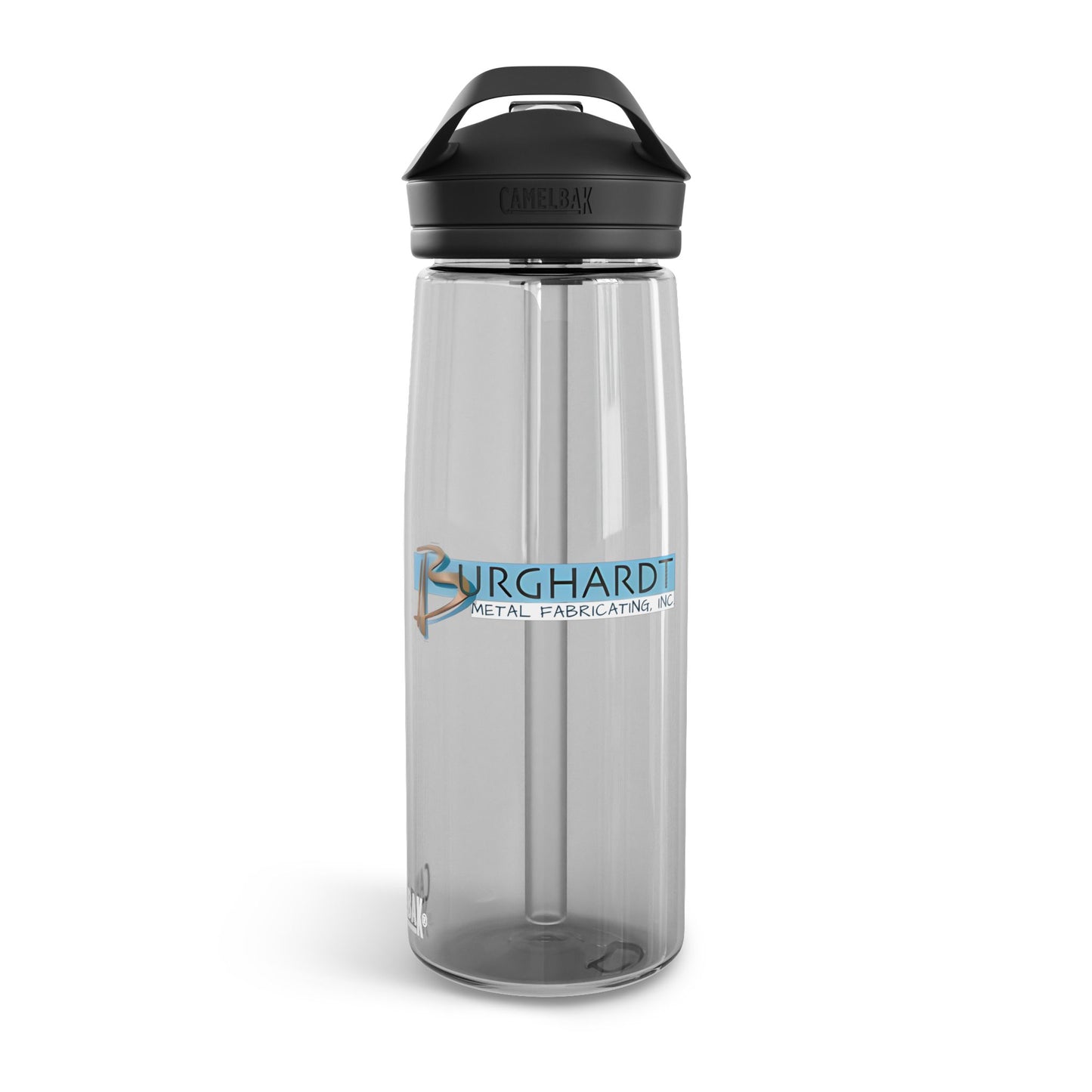 Burghardt Metal Fabricating, Inc., logo on a Water Bottle -CamelBak Eddy®
