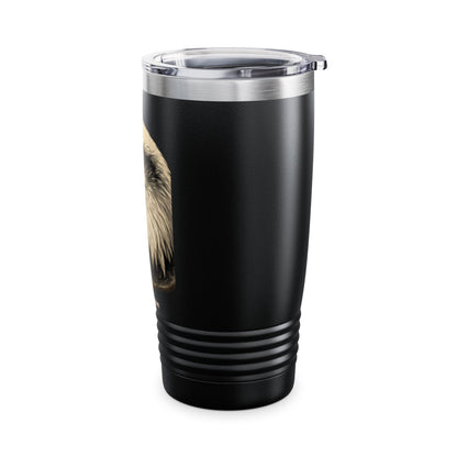 Built for Strength muted text at the bottom of a 20oz Insulated Tumbler