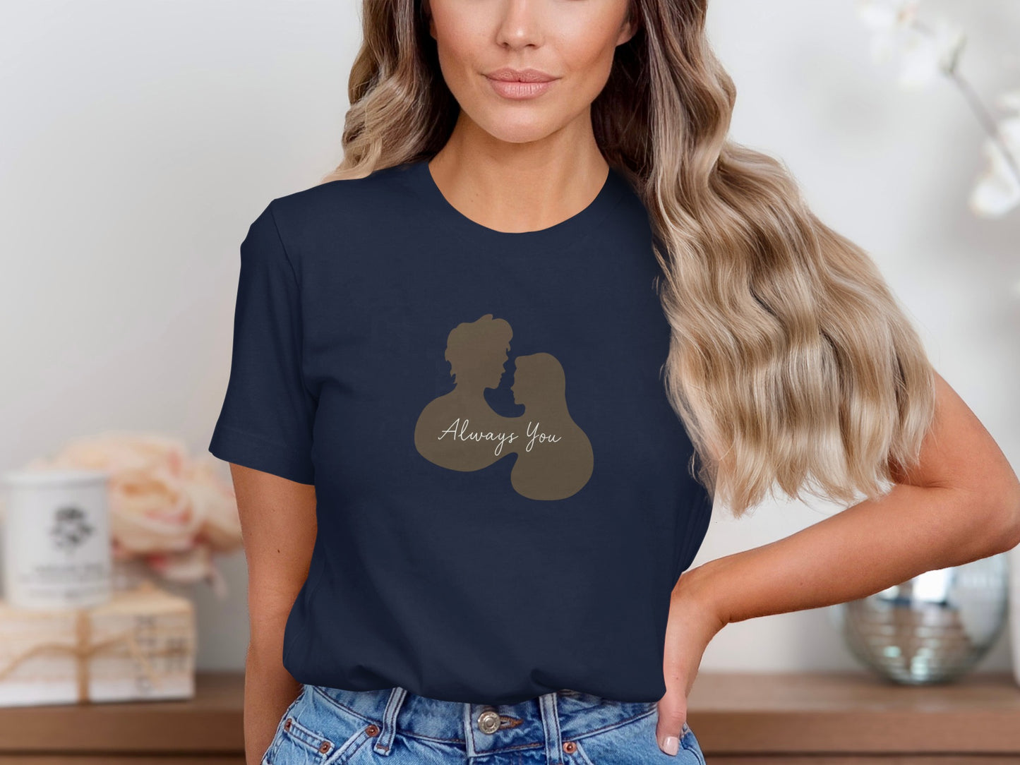 Always You Silhouette Design Women's T-shirt