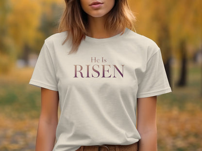 He Is Risen Easter Christian Faith Message product type