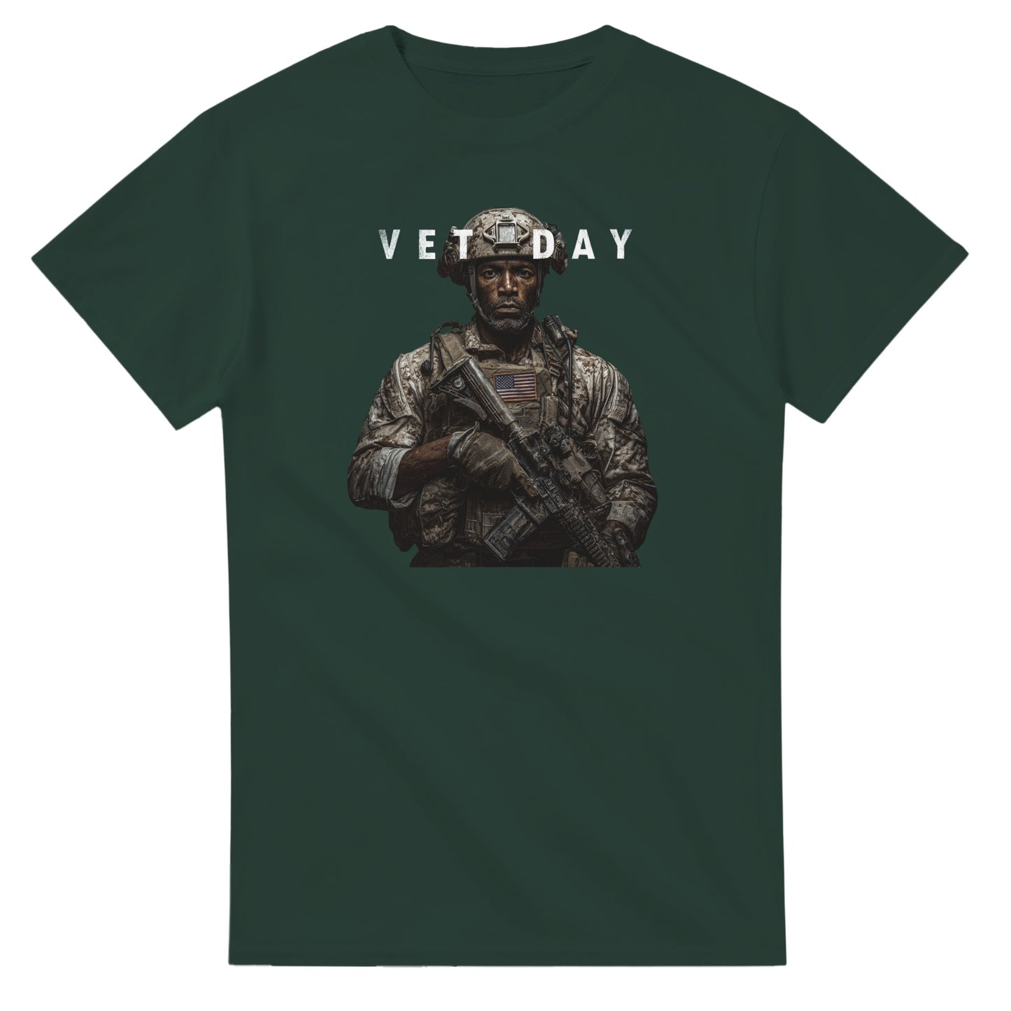 Vet Day Honor on a heavyweight t-shirt