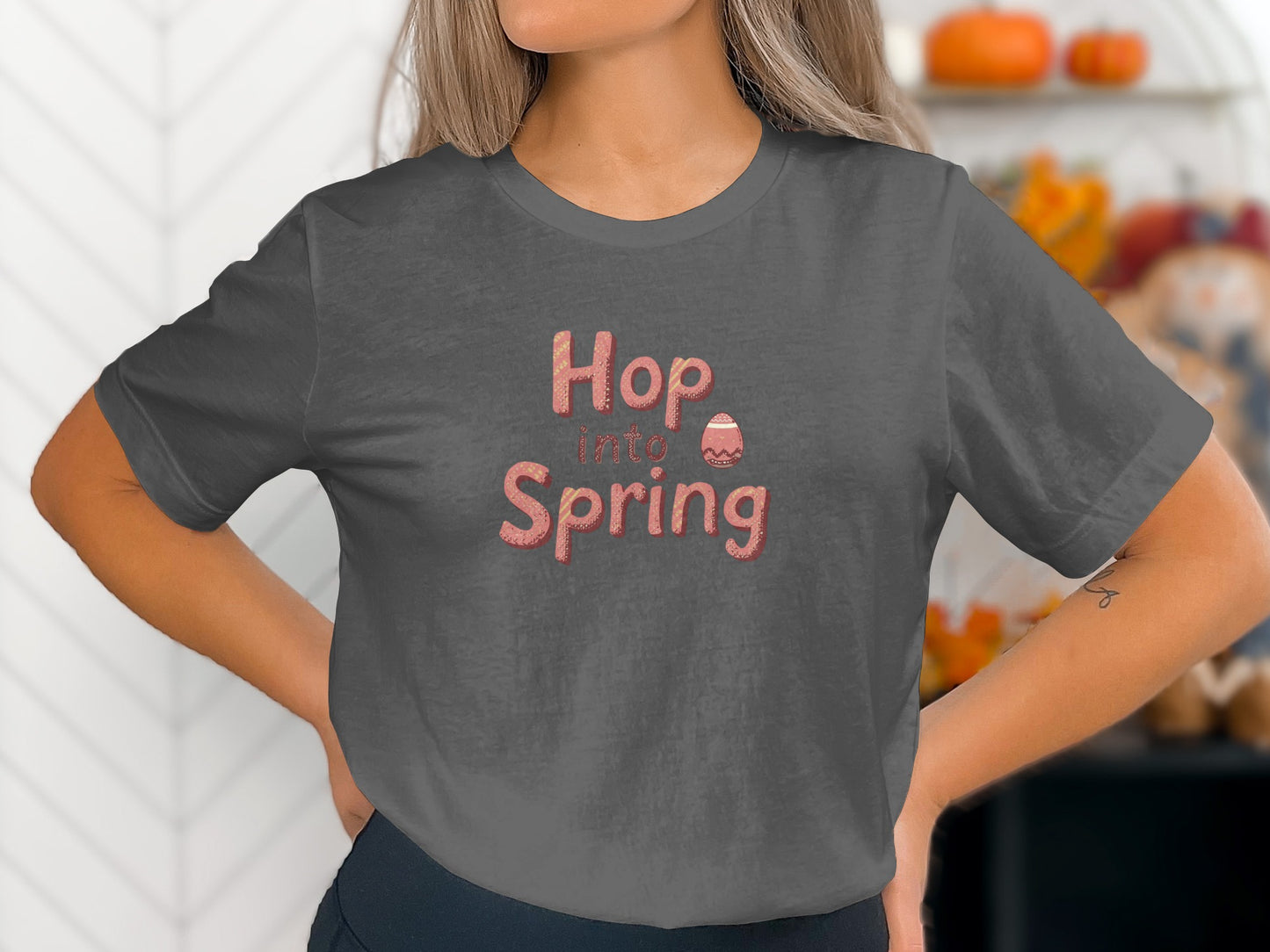 Hop into Spring Design T-shirt product type